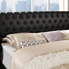 Modway MOD-5077-BLK-SET Francesca 3 Piece King Bedroom Set In Black