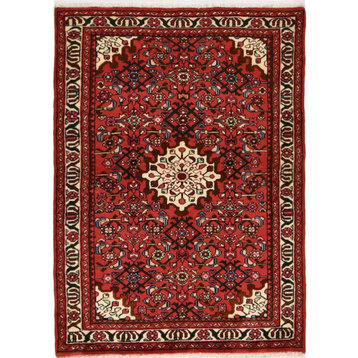 Persian Rug Hosseinabad 4'9"x3'3" Hand Knotted