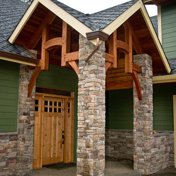Timber Framed Entryways Showcase