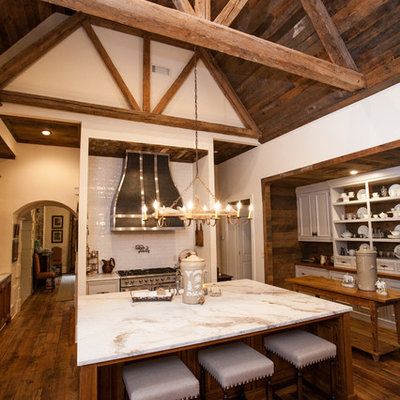 Inspiration for a transitional home design remodel in Atlanta