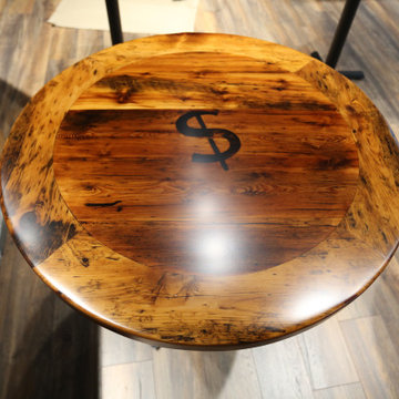 Restaurant Tables & Table Tops Made Of Reclaimed Wood