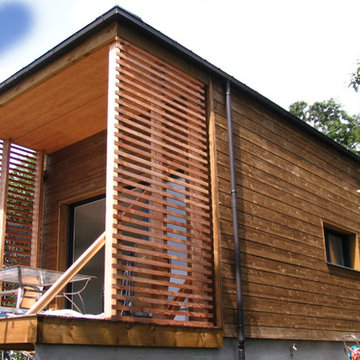 Maison ossature bois à Hennebond