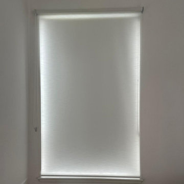 Master Blinds' Dreamy White Roller Shades for Pasadena Kids' Rooms!