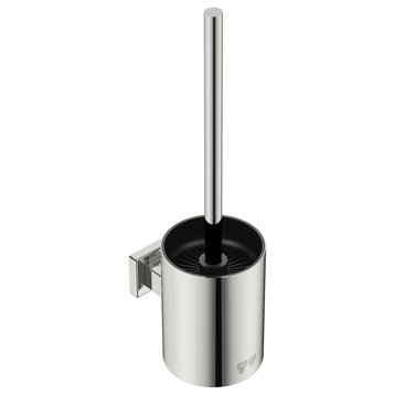8638 Toilet Brush and Holder, Polished Stainless Steel