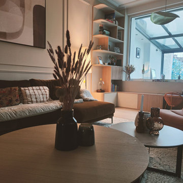 Un salon transformé - Décoration & sur-mesure