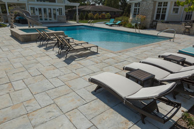 Inspiration for a pool remodel in Chicago