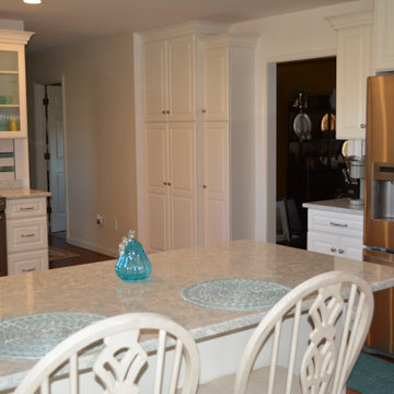 White Icing Painted Kitchen