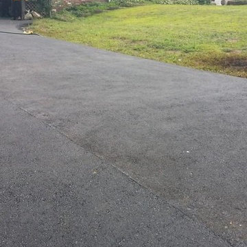 Driveway - single lane to double lane