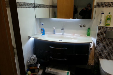シュトゥットガルトにある高級なおしゃれな浴室の写真