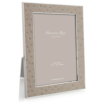 Addison Ross Faux Ostrich Picture Frame Shadow, 4x6