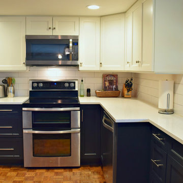 Caley Avenue - Blue and White Kitchen