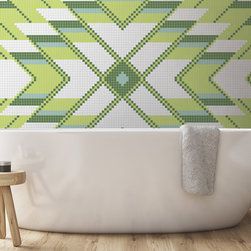 Mirage Saguaro Installation - Mosaic Tile