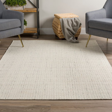 Dalyn Nepal Accent Rug, Ivory, 5'x7'6"