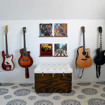 Antico Stenciled Music Room