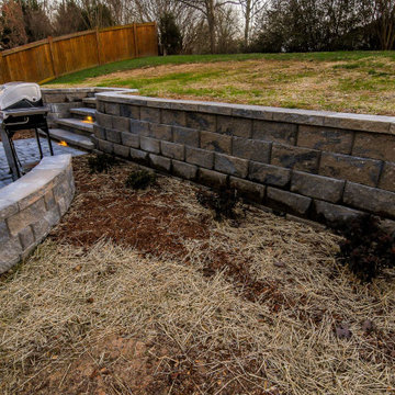 Paver Patio and Retaining Wall
