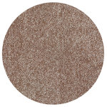 KAS - KAS Bliss 1581 Shag Shag Rug, Beige Heather, 6'0"x6'0" Round - The elegant, hand-made shag area rugs of the Bliss collection will add comfort and luxury to any room. Made of a Poly-acrylic blend, these rugs blend subtle shades for an elegant look. The KS Bliss rug collection is constructed using unique techniques developed by KS to create long-lasting high-quality rugs in colors that compliment today's lifestyles. Select from a range of colors and rectangular sizes.