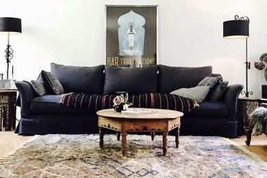 Stilmix Wohnzimmer in München