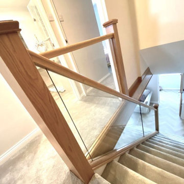 Staircase Renovation | Oak & Glass | Sunderland