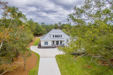 Example of an exterior home design in Other