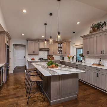 Gray Hues Kitchen