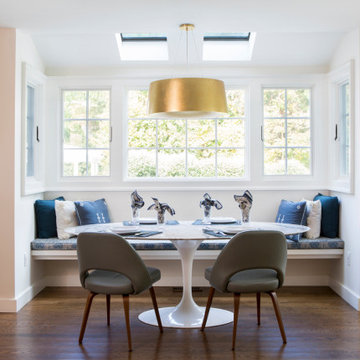 Rift Cut White Oak and Brass Beauty - Kitchen