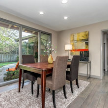 grey wood floor
