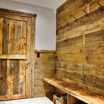 Rustic Mudroom