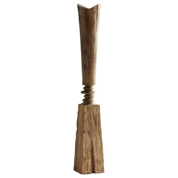 Medium Balance Sculpture, Pecan, Wood, 8"W (11292 MGU45)