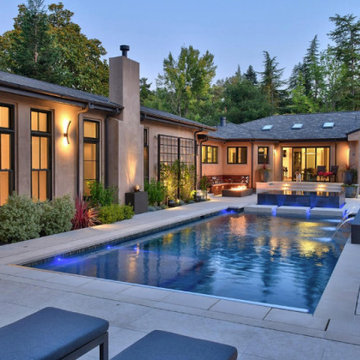 Custom Design-Build Swimming Pool + Spa | Alamo