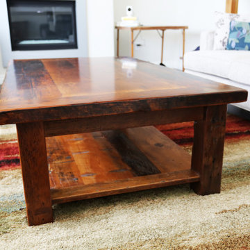 Coffee Tables Made from Reclaimed Wood