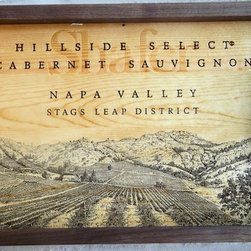 Hillside Select Wine Crate Top Serving Tray - Products