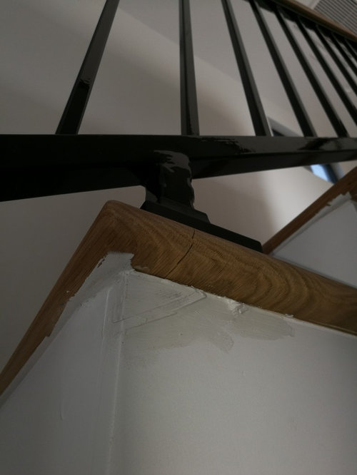 cracked treads and stairs