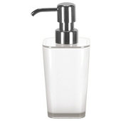 Ebern Designs EAC205192252406AA8BE82191B7A2D4A Makailyn Soap Dispenser Finish: White