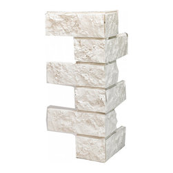 166-SMALL JERUSALEM BRICK CORNER 24"H X 12"W X 1 1/2"D - Wall Panels