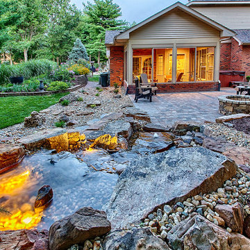 Edwardsville Patio and Waterfall