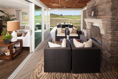 Example of a trendy patio design in San Luis Obispo
