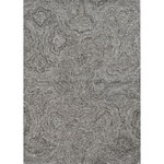 KAS - KAS Serenity 1258 Gray Playa Area Rug, 8'6"x11'6" - Discover your inner serenity with this collection. The texture of the wool with viscose highlights gives each rug a peaceful and serene vibe we could all use in our busy lives. This collection is beautifully hand-tufted in India with a 1/2" pile height.