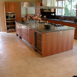 cement microtop over wood subfloor - Home Improvement