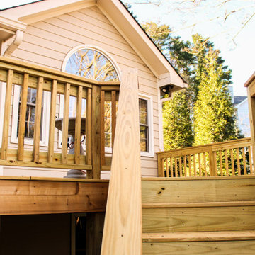Pressure Treated Wood Deck Resurface in Duluth, GA