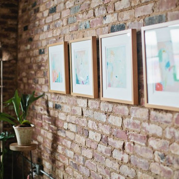 framed & matted @ home