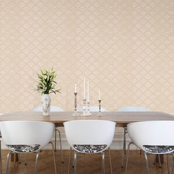 Century Classic - Fanciful Trellis Wallpaper G580303 - Wallpaper