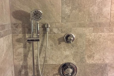 Brook Park Custom Tile Shower