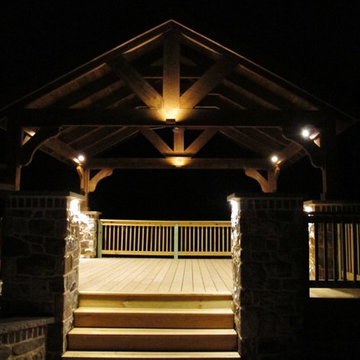 Outdoor Pavilion Lighting Features