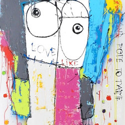 Grand Pote To T'aime - 120x80 cm - Paintings