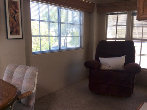 Furnishing a very small living room.
