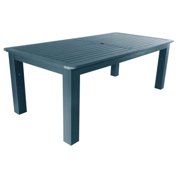 Oversize Rectangle Dining Table, Nantucket Blue