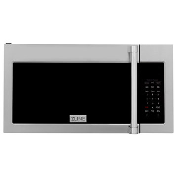 ZLINE 30" Over the Range Microwave Traditional Handle and Charcoal Filters