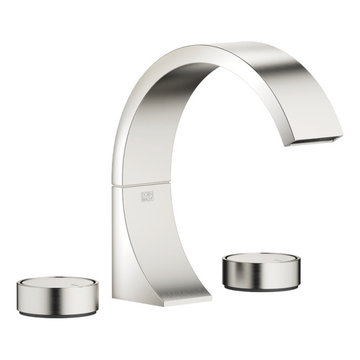 Dornbracht 20713811-360010 CYO Three-Hole Lavatory Mixer with Drain - Platinum /