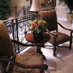 Seating at Landing - Living Room Chairs