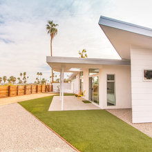 Mid Century MOdern Butterfly roofs